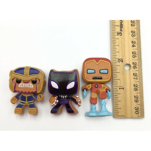10 Funko Pop Marvel Advent Calendar Figures Glitter Captain Marvel America Witch - Picture 5 of 6